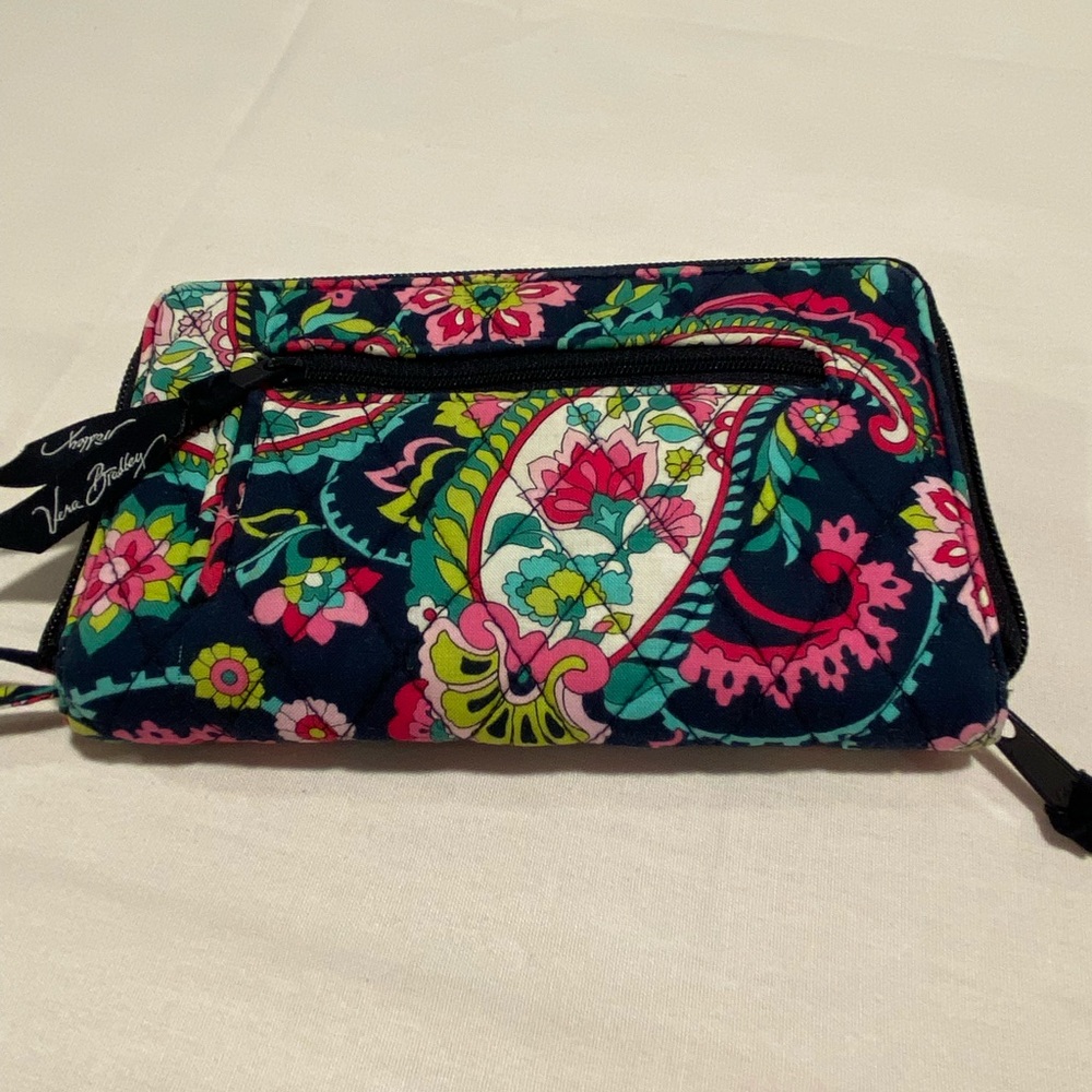 COPY - VERA BRADLEY Zip-around Wallet, Wristlet C…